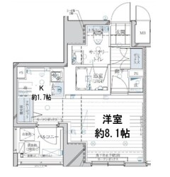 レガリス銀座イーストの物件間取画像